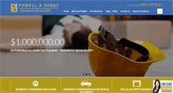 Desktop Screenshot of powellanddenny.com